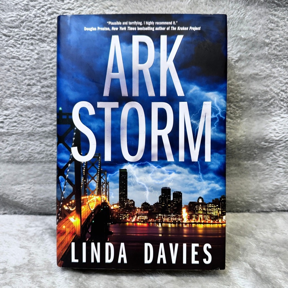 Ark Storm Linda Davies‎ Hardcover First Edition 2014 Eco-Thriller Fiction